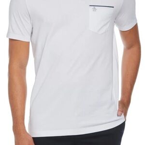 Original Penguin Men's White Short Sleeve Tee